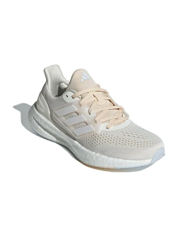 Кроссовки pureboost 23 Adidas — изображение 4 из 4, белый/розовый