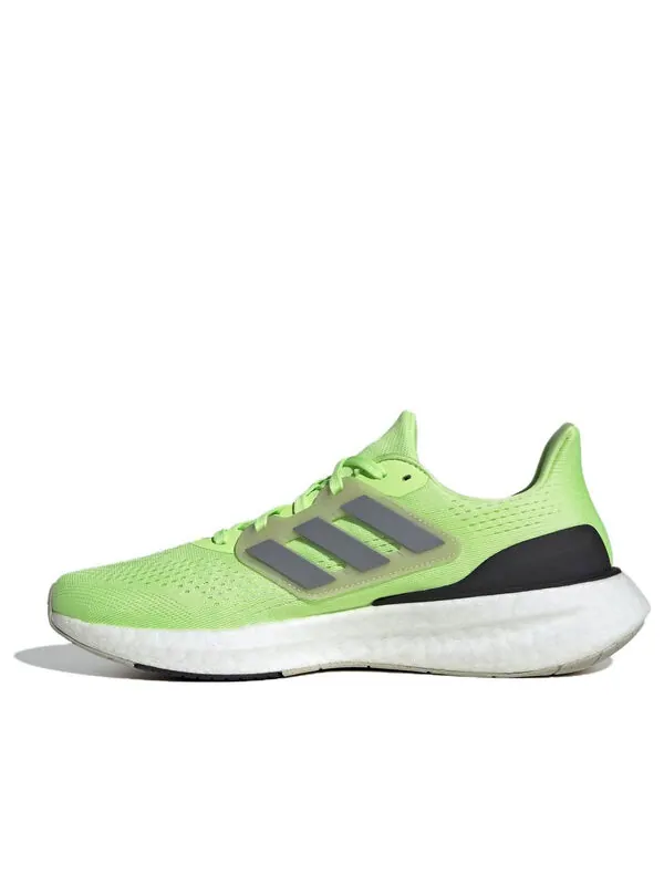 Кроссовки pureboost 23 Adidas — изображение 1 из 4, зеленый/металлик/серый