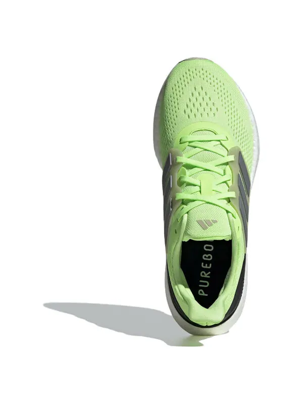 Кроссовки pureboost 23 Adidas — изображение 4 из 4, зеленый/металлик/серый