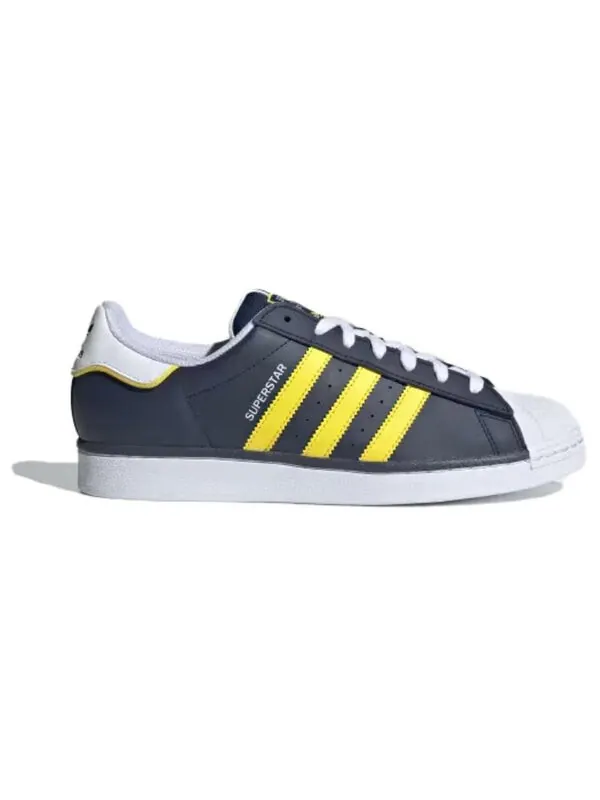 Кроссовки оригиналы суперзвезда Adidas — изображение 2 из 4, черный/белый/желтый