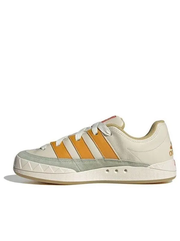 Кроссовки оригиналы adimatic shoes Adidas — изображение 1 из 3, белый/оранжевый/зеленый