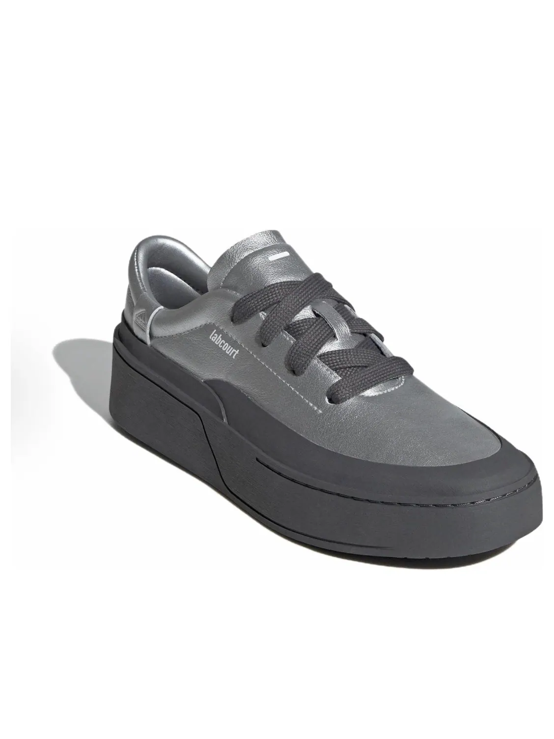 Кроссовки Adidas Labcourt 'Silver' — изображение 3 из 4, серебристый/черный