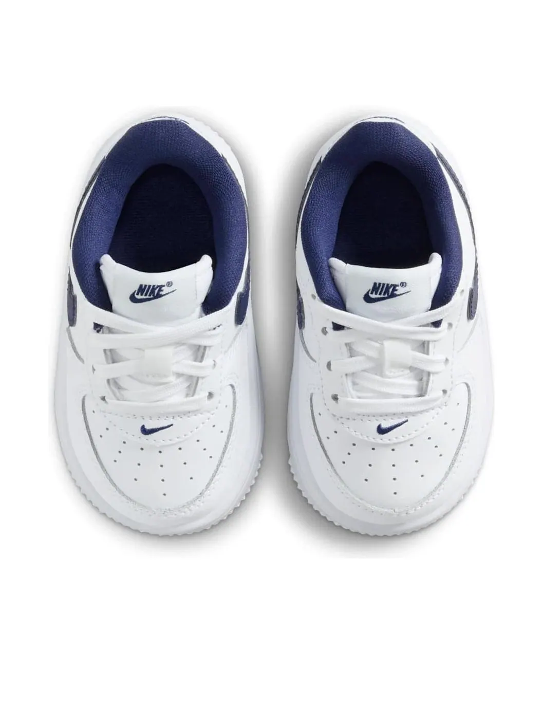 (TD) Nike Force 1 Low 'White Football Grey Midnight Navy' — изображение 2 из 6, белый/серый/темно-синий