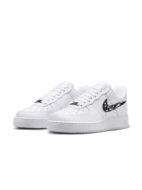 Кроссовки air force 1 low 'liquid metal swoosh' Nike — изображение 3 из 4, белый/черный