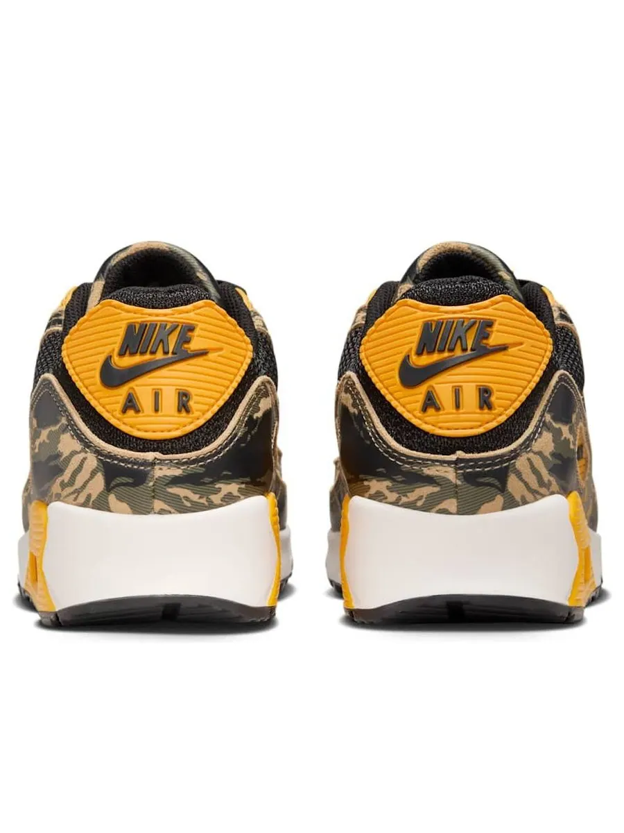 Кроссовки Nike Air Max 90 'Camo University Gold' — изображение 5 из 6, черный