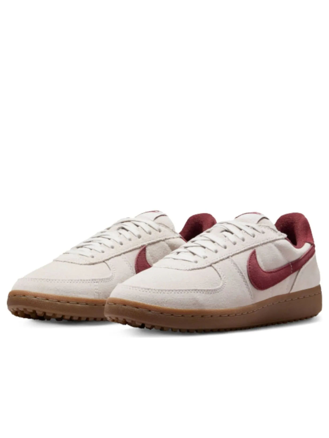Кроссовки (WMNS) Nike Field General 'Light Bone Dark Team Red' — изображение 3 из 6, бежевый