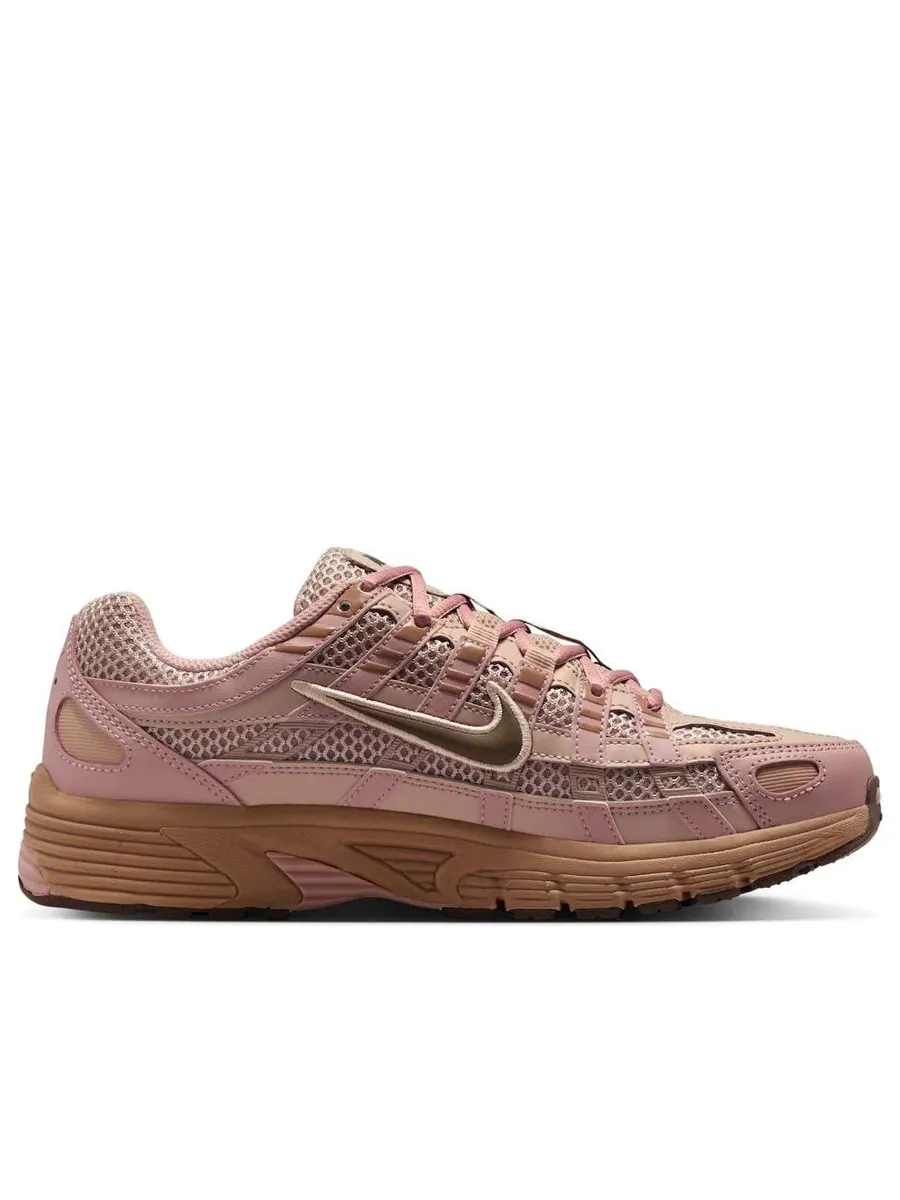 Кроссовки (WMNS) Nike P-6000 SE 'Fossil Stone Pink Oxford' — изображение 2 из 6, розовый