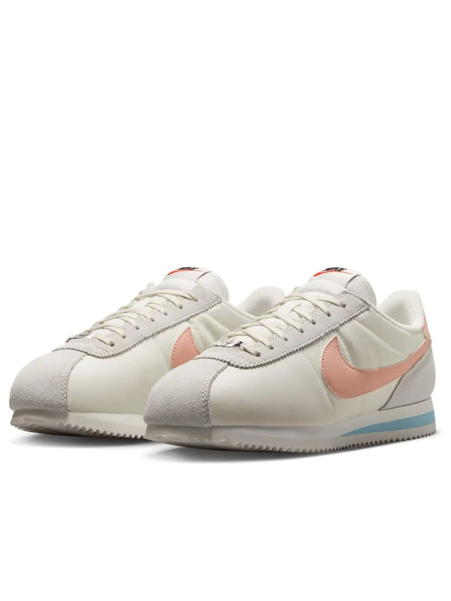 Кроссовки (WMNS) Nike Cortez 'Sail Arctic Orange' — изображение 3 из 6, бежевый