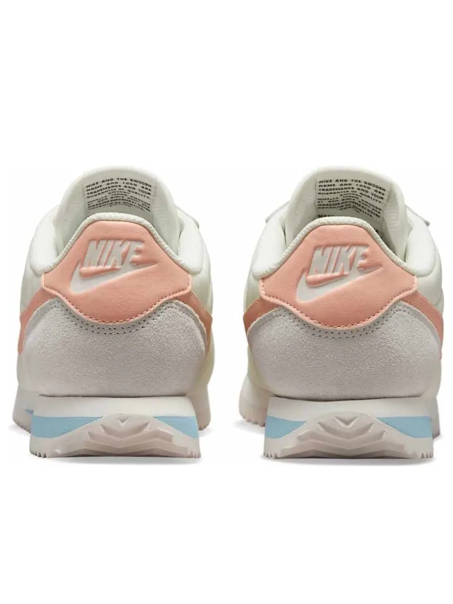 Кроссовки (WMNS) Nike Cortez 'Sail Arctic Orange' — изображение 5 из 6, бежевый
