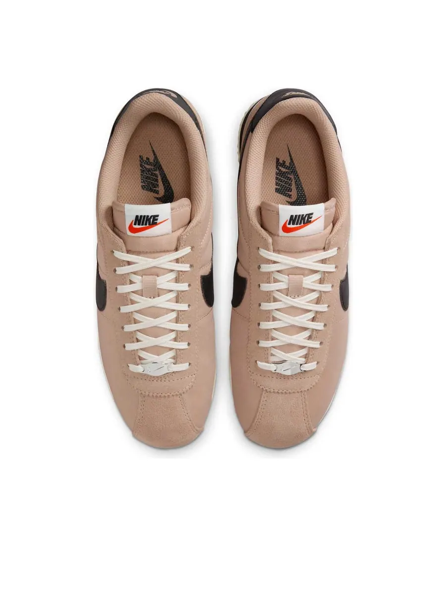 Кроссовки (WMNS) Nike Cortez 'Desert Black Sail' — изображение 4 из 6, бежевый