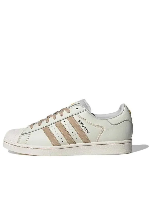Кроссовки оригиналы суперзвезда Adidas — изображение 1 из 4, бежевый/бежевый
