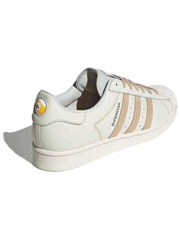 Кроссовки оригиналы суперзвезда Adidas — изображение 3 из 4, бежевый/бежевый