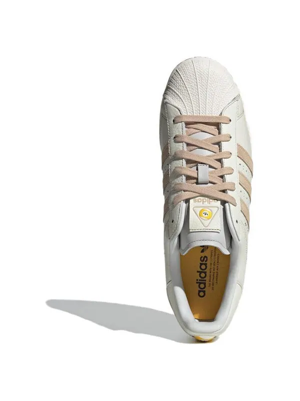 Кроссовки оригиналы суперзвезда Adidas — изображение 4 из 4, бежевый/бежевый