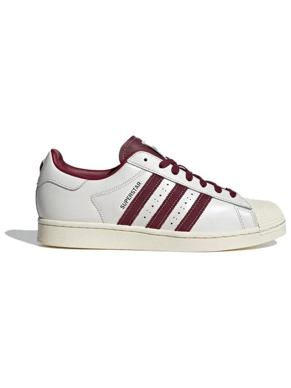 Кроссовки суперзвезда Adidas — изображение 2 из 4, белый/красный