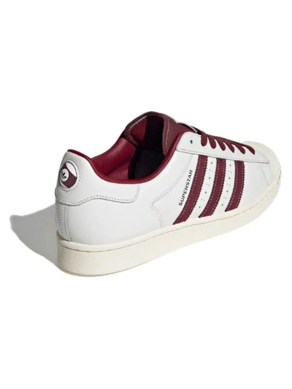Кроссовки суперзвезда Adidas — изображение 4 из 4, белый/красный
