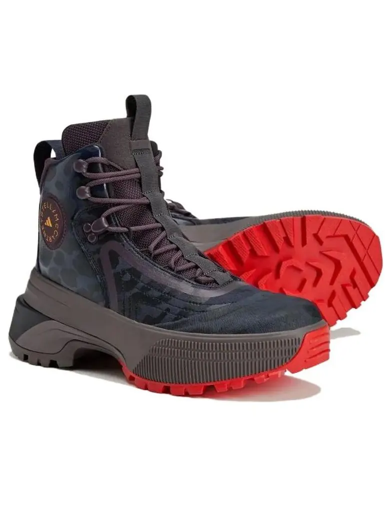 Кроссовки (WMNS) adidas Terrex By Stella Mccartney 'Charcoal Legend Ink Active Red' — изображение 4 из 4, черный