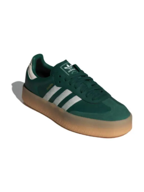 Кроссовки самбэ Adidas — изображение 4 из 4, зеленый/белый
