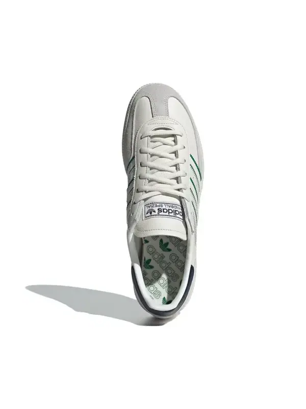 Кроссовки гандбольные специальные Adidas — изображение 3 из 4, белый/индиго/зеленый