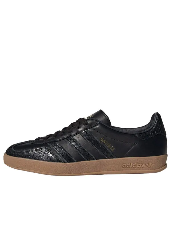 Кроссовки газель для помещений Adidas — изображение 1 из 4, черный/черный