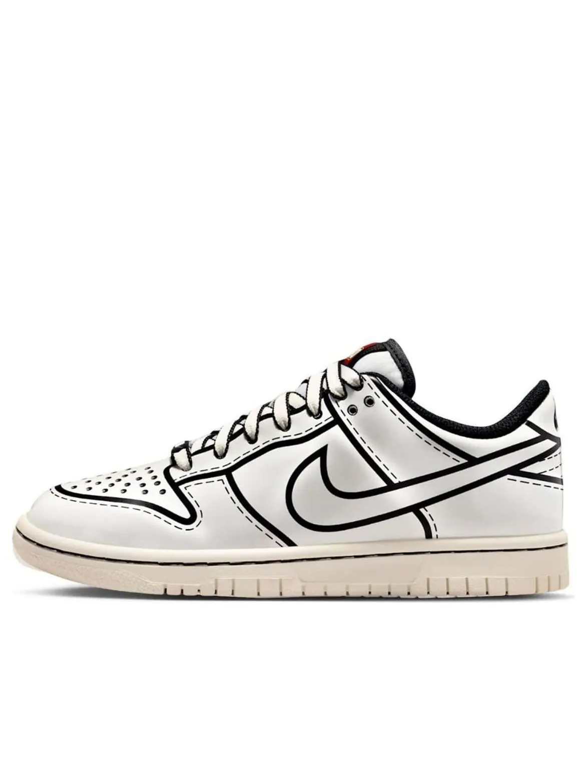 Кроссовки (GS) Nike Dunk Low x LEGO 'Sail' — изображение 1 из 6, бежевый