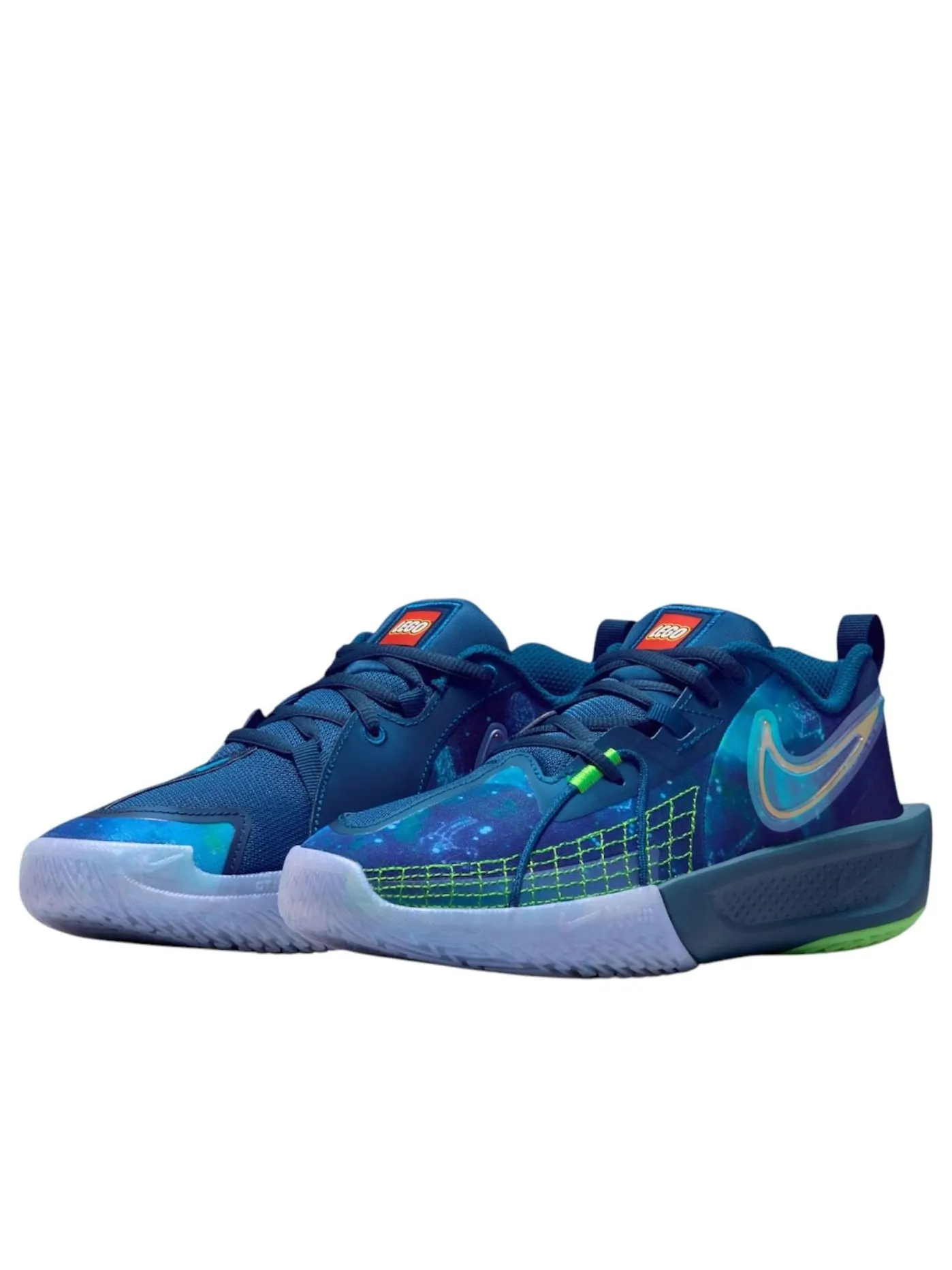 Кроссовки (GS) Nike x LEGO GT Cut 3 'Brave Blue' — изображение 4 из 6, синий