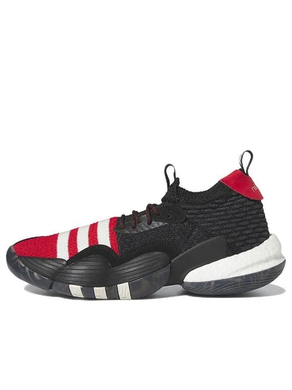 Кроссовки trae young 2 Adidas — изображение 1 из 4, черный/красный