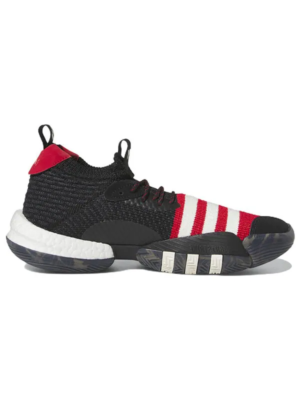 Кроссовки trae young 2 Adidas — изображение 2 из 4, черный/красный