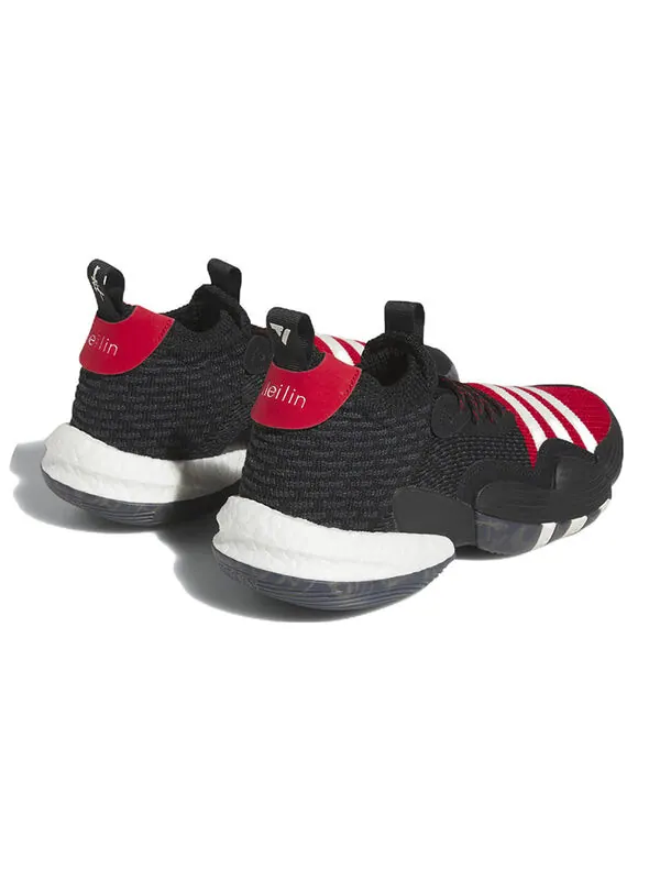 Кроссовки trae young 2 Adidas — изображение 4 из 4, черный/красный