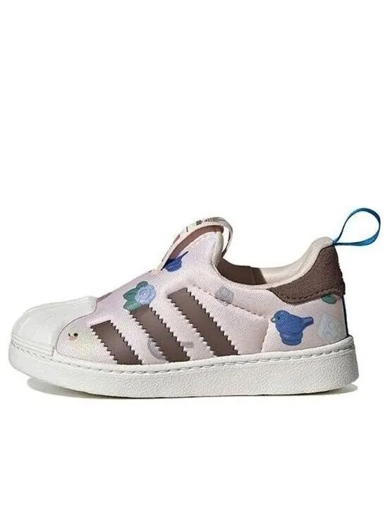 Кроссовки суперзвезда 360 x лего Adidas — изображение 1 из 4, розовый/белый/коричневый