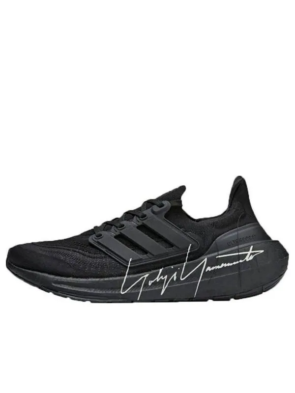 Кроссовки y3 ultraboost легкие Adidas — изображение 1 из 4, черный/черный/белый