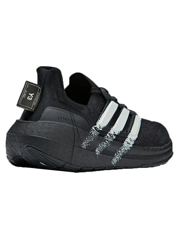 Кроссовки y3 ultraboost легкие Adidas — изображение 4 из 4, черный/черный/белый