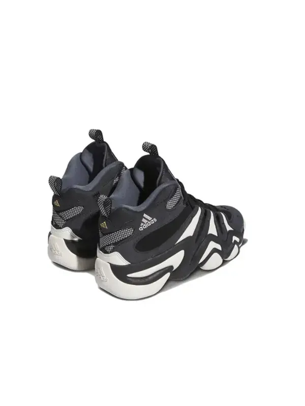 Кроссовки 8 Adidas Crazy — изображение 2 из 4, черный/белый-фиолетовый