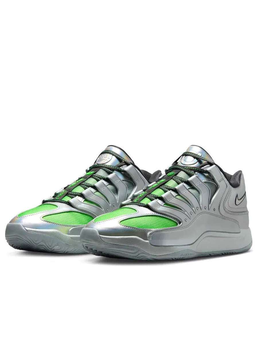 Кроссовки Nike KD 18 'EYBL' — изображение 3 из 6, серебряный
