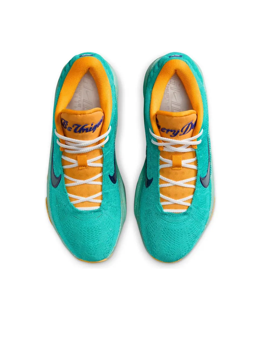 Кроссовки Nike x Victor Wembanyama Air Zoom GT Hustle 3 'Be Unique Every Day' — изображение 4 из 6, бирюзовый