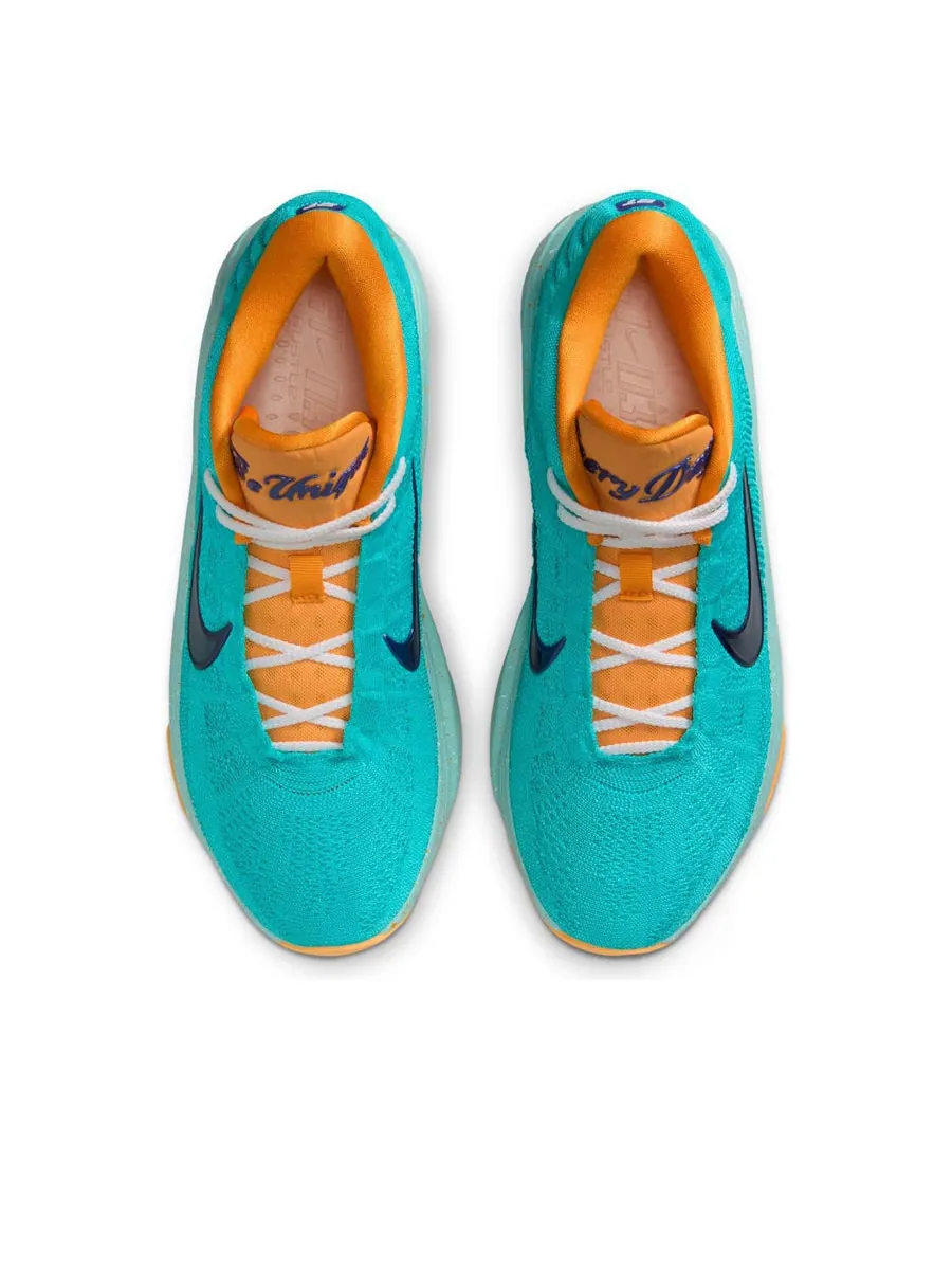 Кроссовки Nike x Victor Wembanyama Air Zoom GT Hustle 3 EP 'Be Unique Every Day' — изображение 4 из 6, бирюзовый