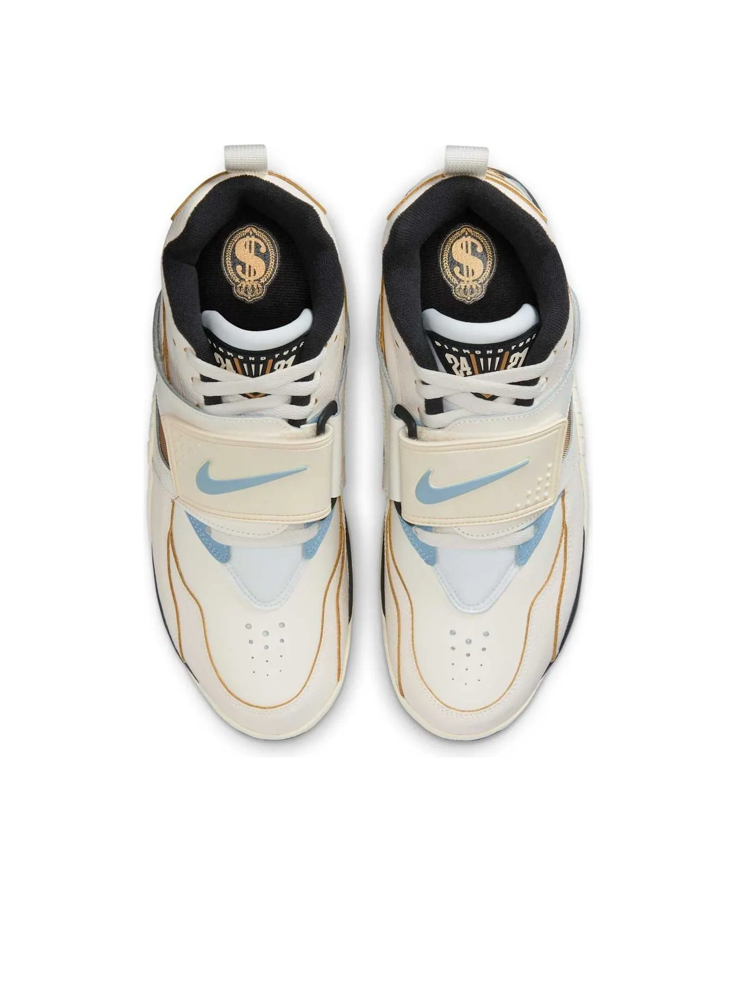 Кроссовки Nike Air Diamond Turf 'Must Be The Money' — изображение 2 из 6, синий-черный