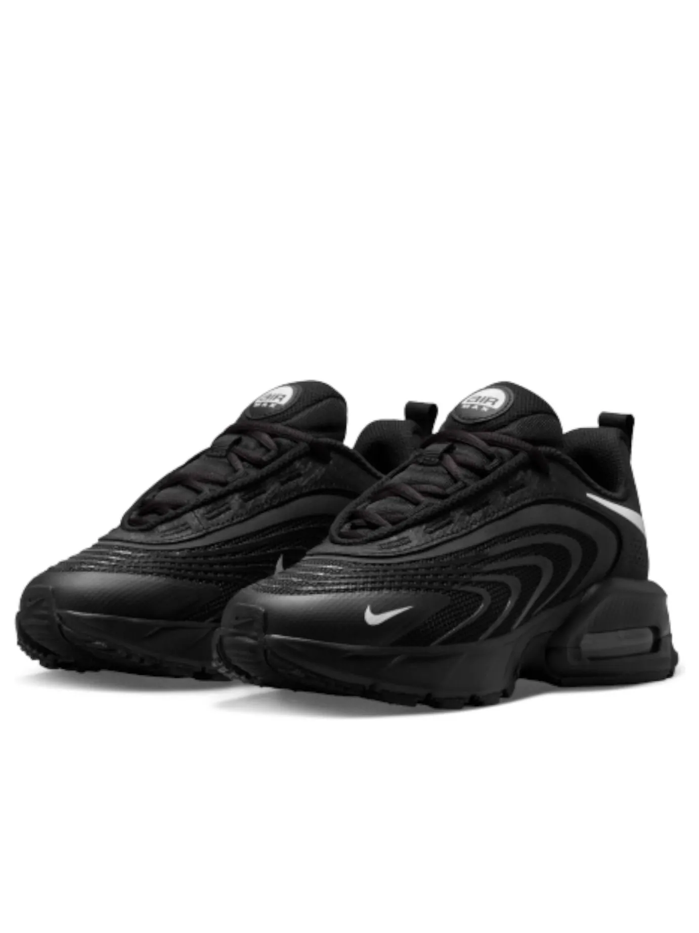 Кроссовки (GS) Nike Air Max Fire 'Black White' — изображение 2 из 5, черный