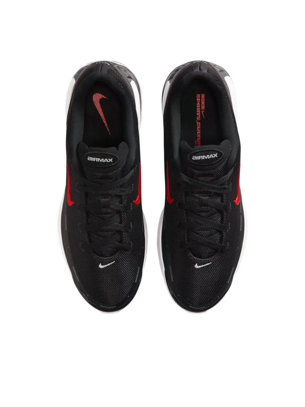 Кроссовки Nike Air Max Bia 'Black White' — изображение 3 из 6, черный/белый//красный
