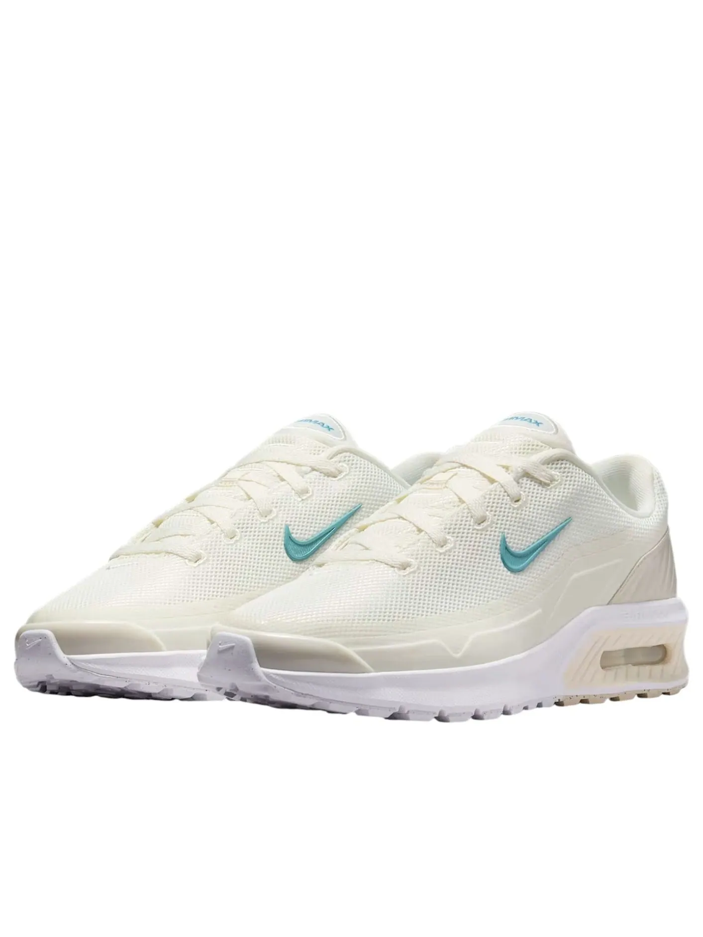 Кроссовки (WMNS) Nike Air Max Bia 'Sail Light Orewood Brown' — изображение 2 из 6, белый