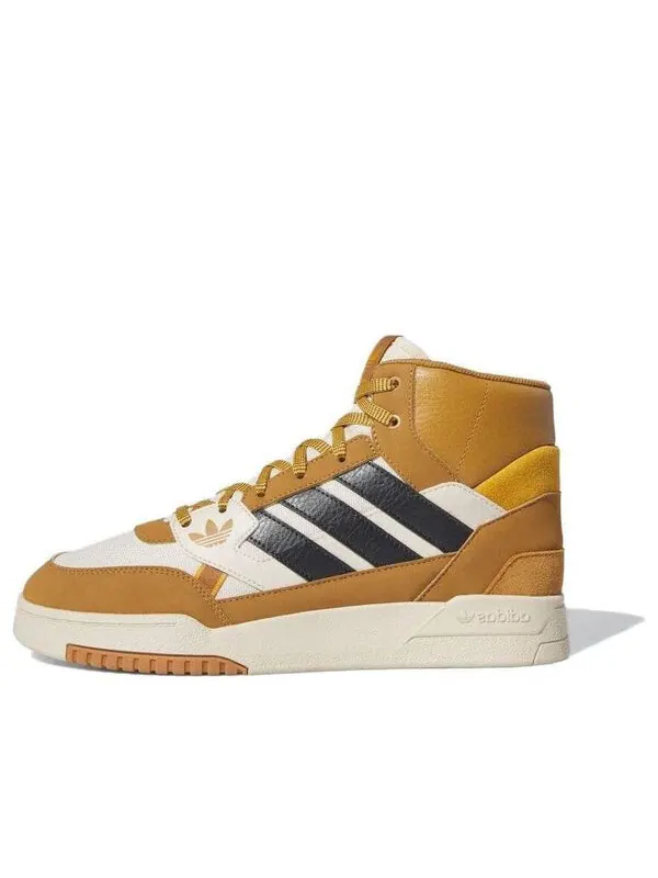 Кроссовки оригиналы drop step se Adidas — изображение 1 из 4, белый/желтый/черный