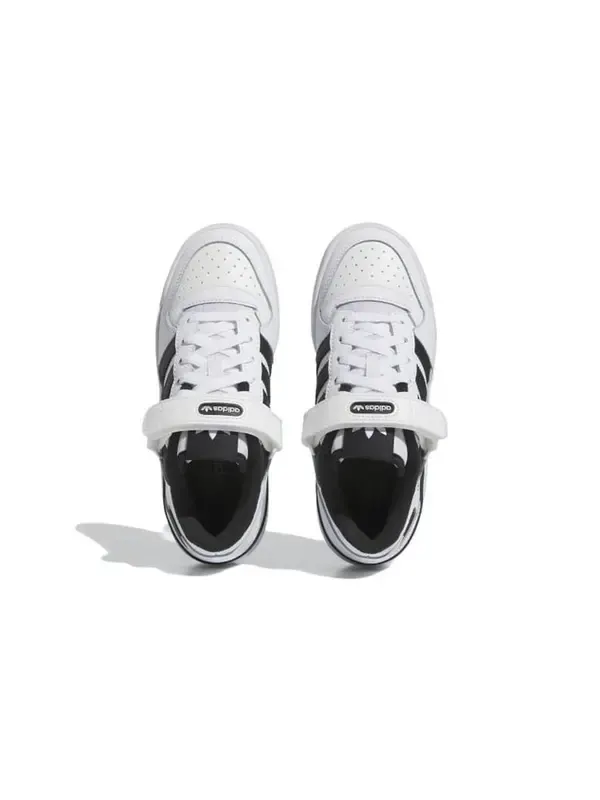 Кроссовки оригиналы форум низкий Adidas — изображение 4 из 4, белый/черный/черный