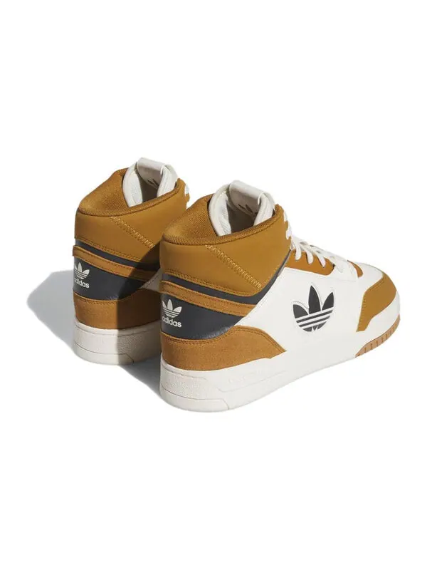 Кроссовки оригинальные drop step xl Adidas — изображение 4 из 4, белый/коричневый/черный