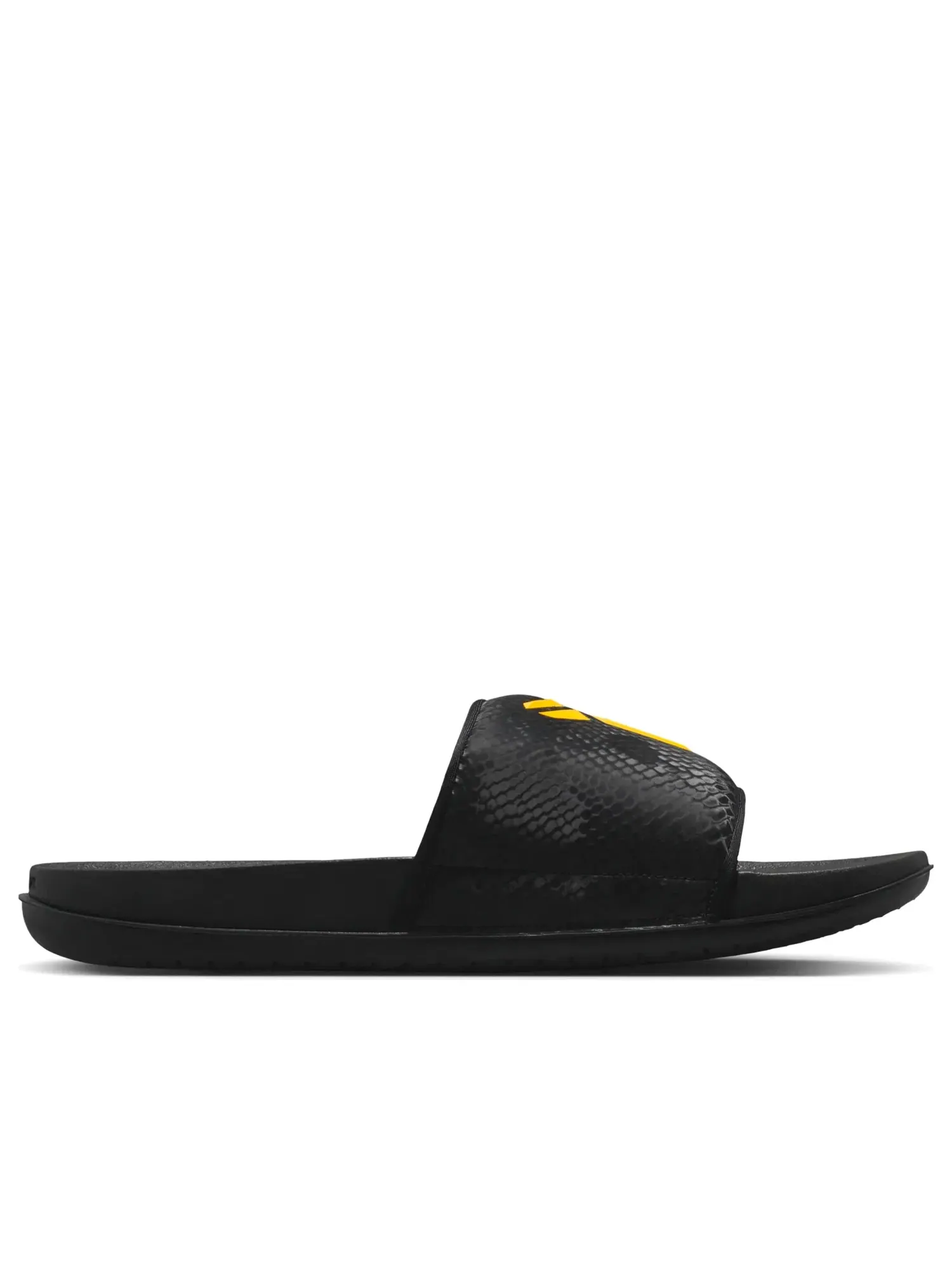 Шлепанцы Nike Kobe Kawa 'Black University Gold' IF2870-003 — изображение 2 из 6, черный