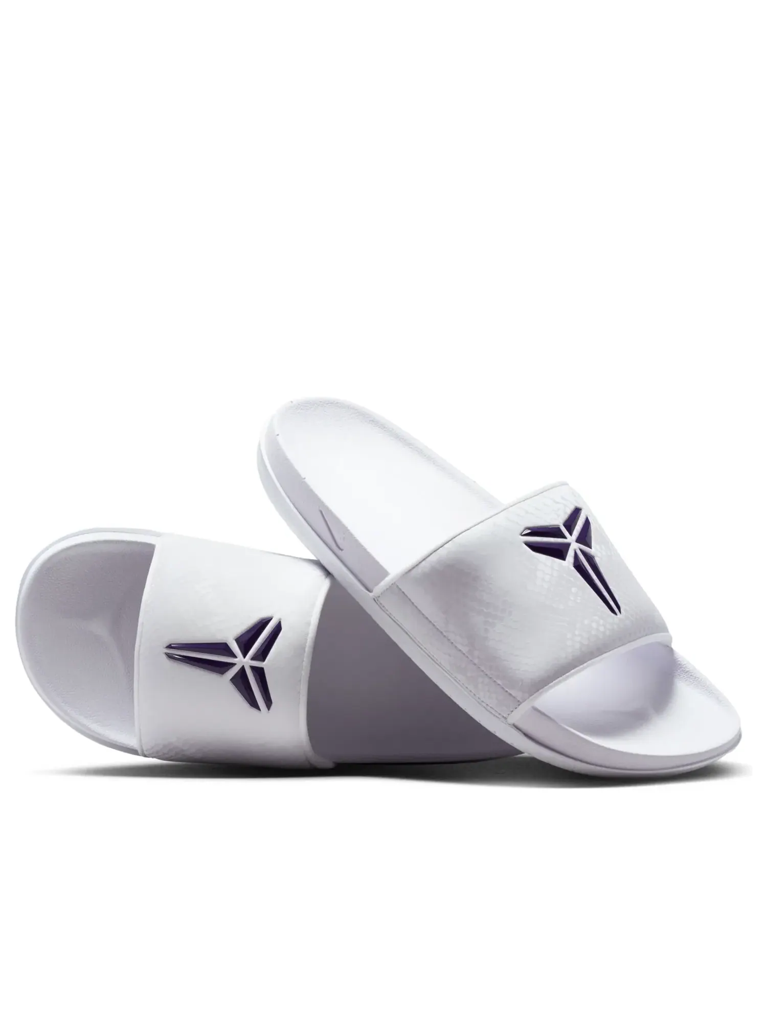 Шлепанцы Nike Kobe Kawa 'White Court Purple' IF2870-101 — изображение 4 из 6, белый