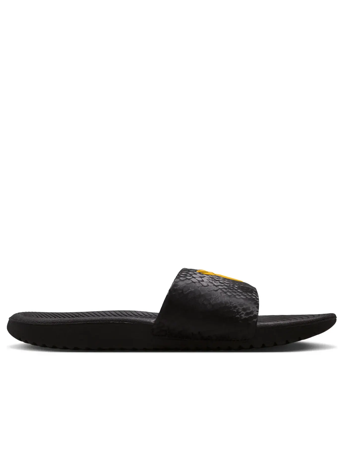Шлепанцы Nike Kobe Kawa 'Black University Gold' IF2871-003 — изображение 2 из 6, черный
