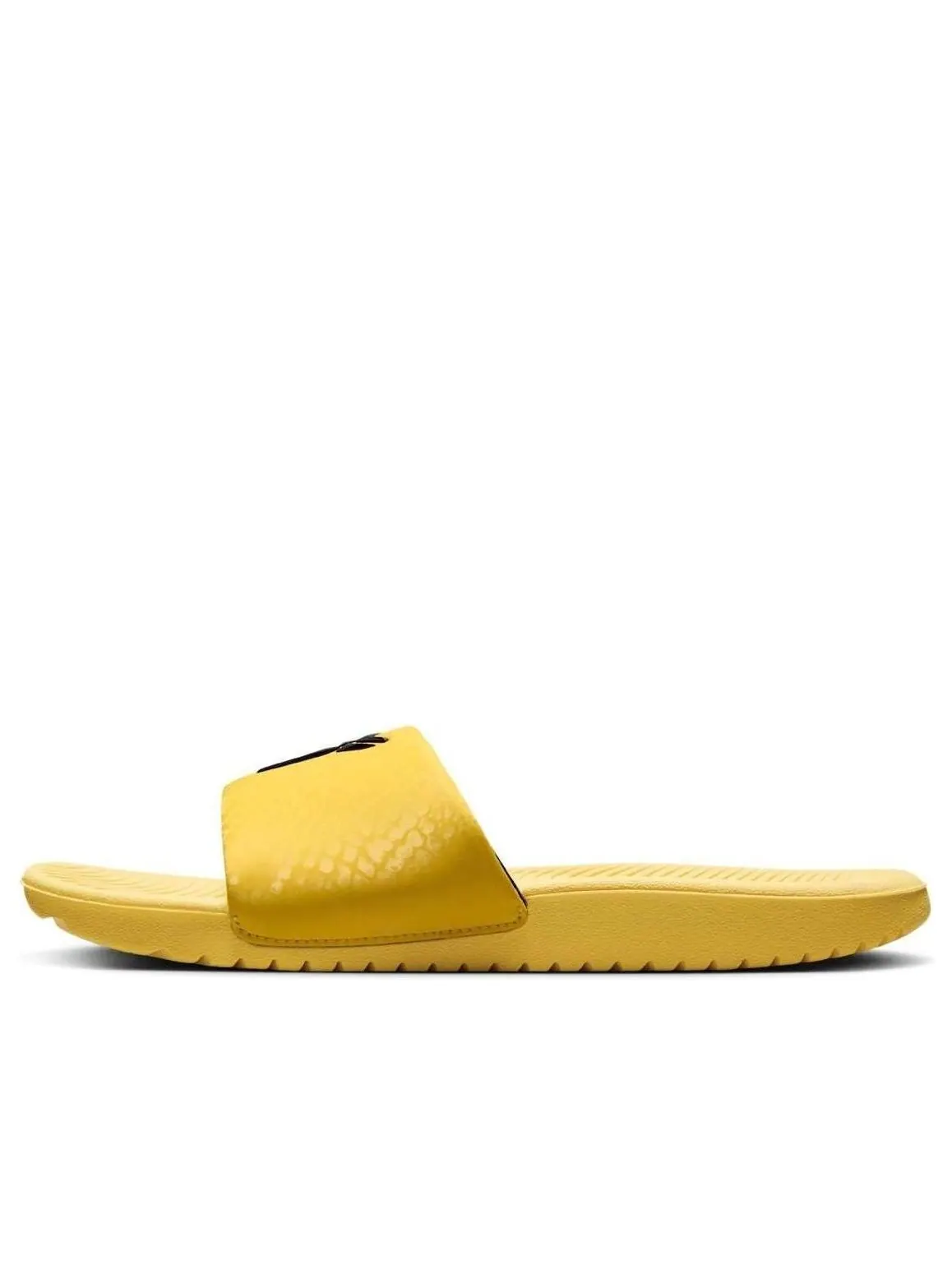Шлепанцы (GS) Nike Kobe Kawa Slides 'Lightening Black' — изображение 1 из 5, желтый