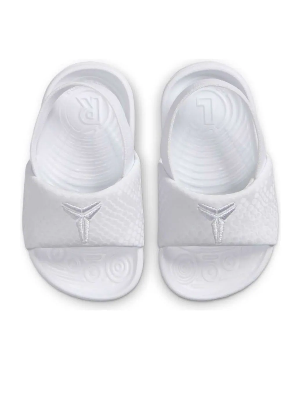Шлепанцы (TD) Nike Kobe Kawa Slides 'White' — изображение 4 из 5, белый