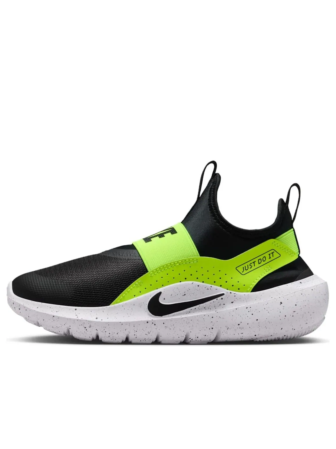 Кроссовки (GS) Nike Flex Runner 4 'Black Volt White' — изображение 1 из 6, черный
