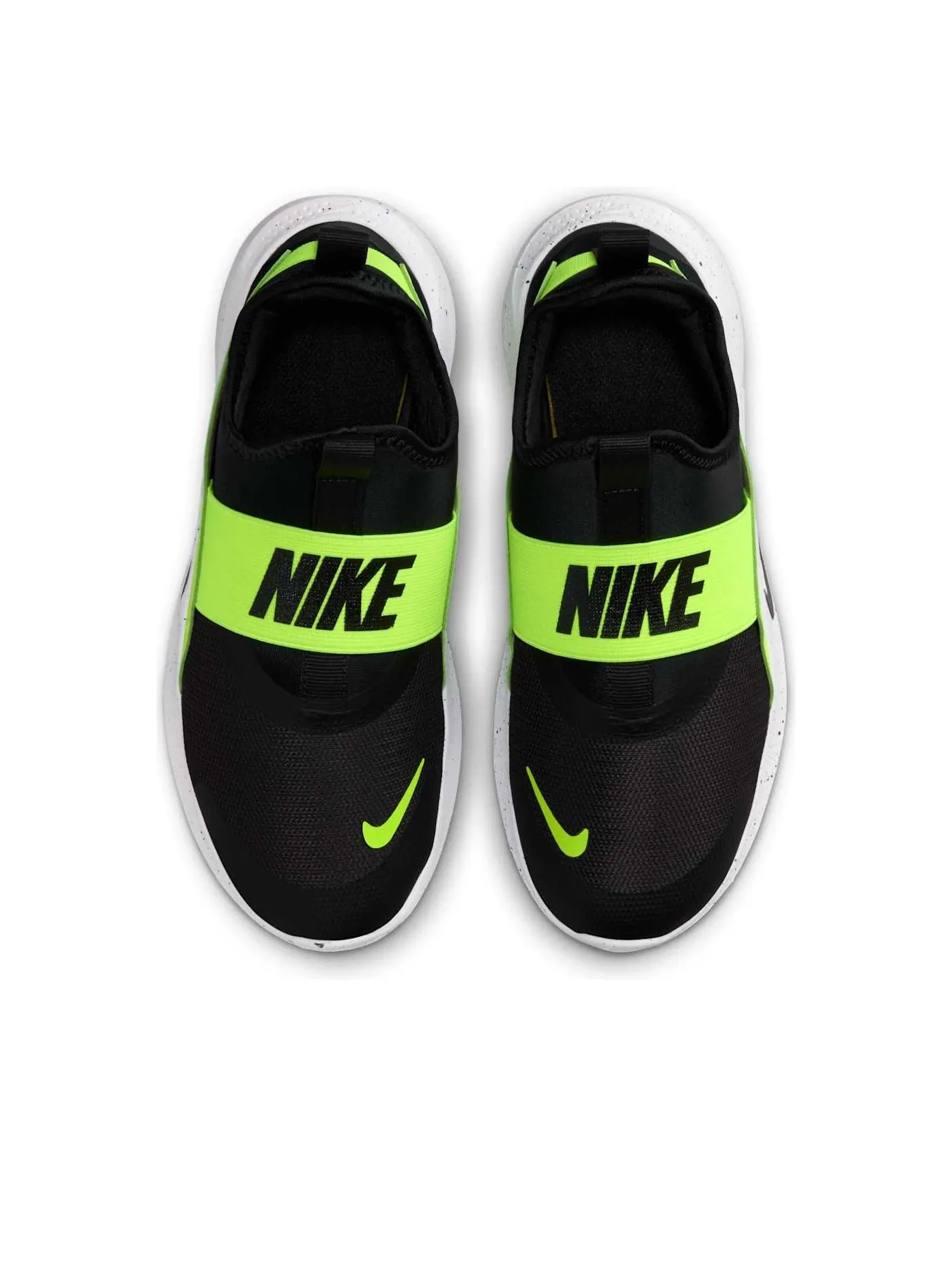 Кроссовки (GS) Nike Flex Runner 4 'Black Volt White' — изображение 2 из 6, черный