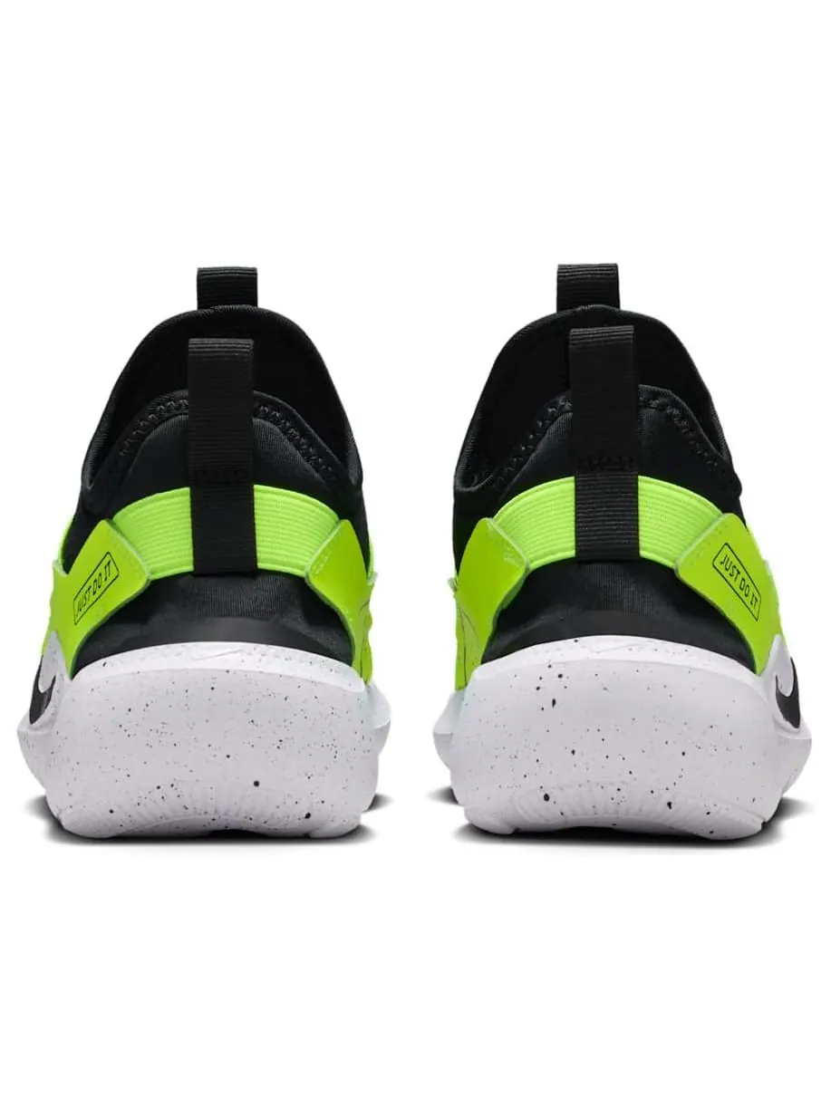 Кроссовки (GS) Nike Flex Runner 4 'Black Volt White' — изображение 3 из 6, черный